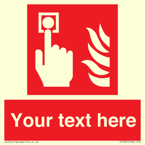 Custom Fire Alarm call point